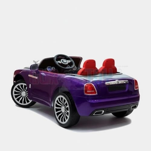 GURTOY® Rolls Royce Rechargeable Battery Car Ride On for Kids – Luxury Two-Seater Electric Car