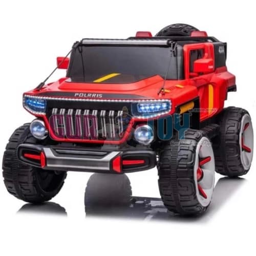 Polrris Battery-Powered Electric Ride-On Jeep for 1-8 Year Kids | Fun & Safe