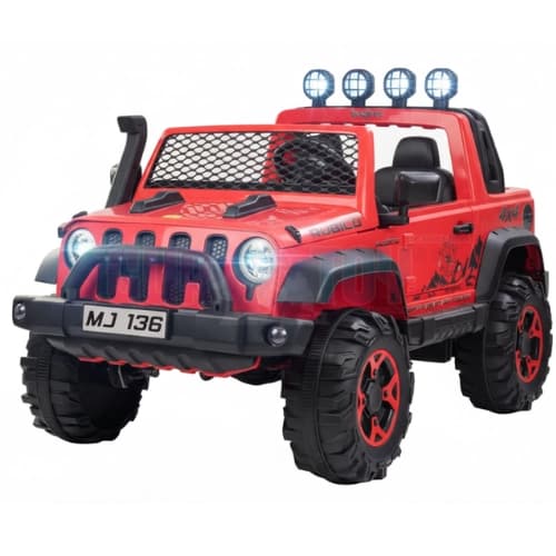 Jumbo Ride-On Jeep for Kids – Battery-Powered Car with Remote Control & LED Lights