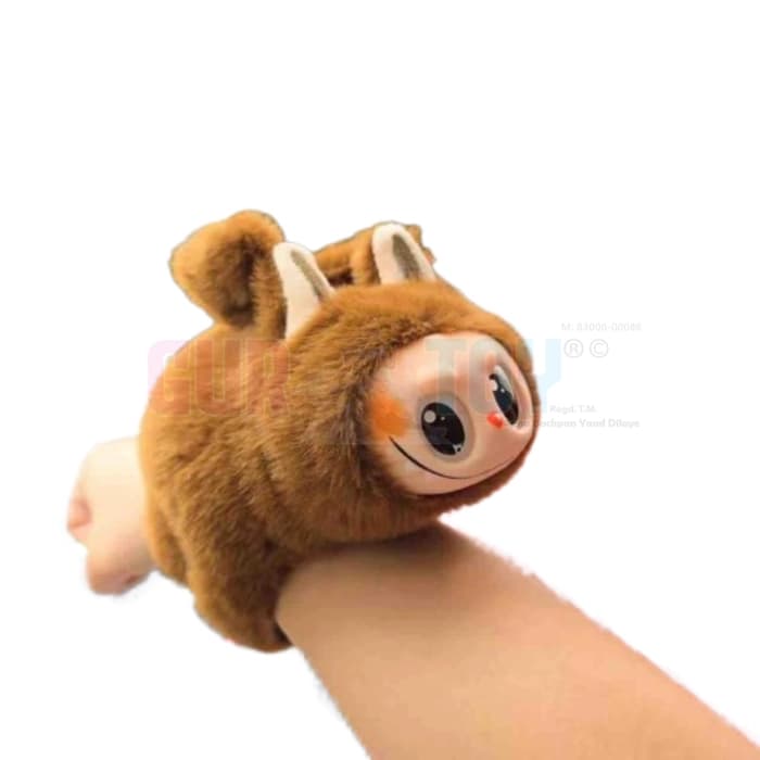 GURTOY® Plush Animal Face Wrist Toys – Soft & Cute Cartoon Animal Bands for Kids
