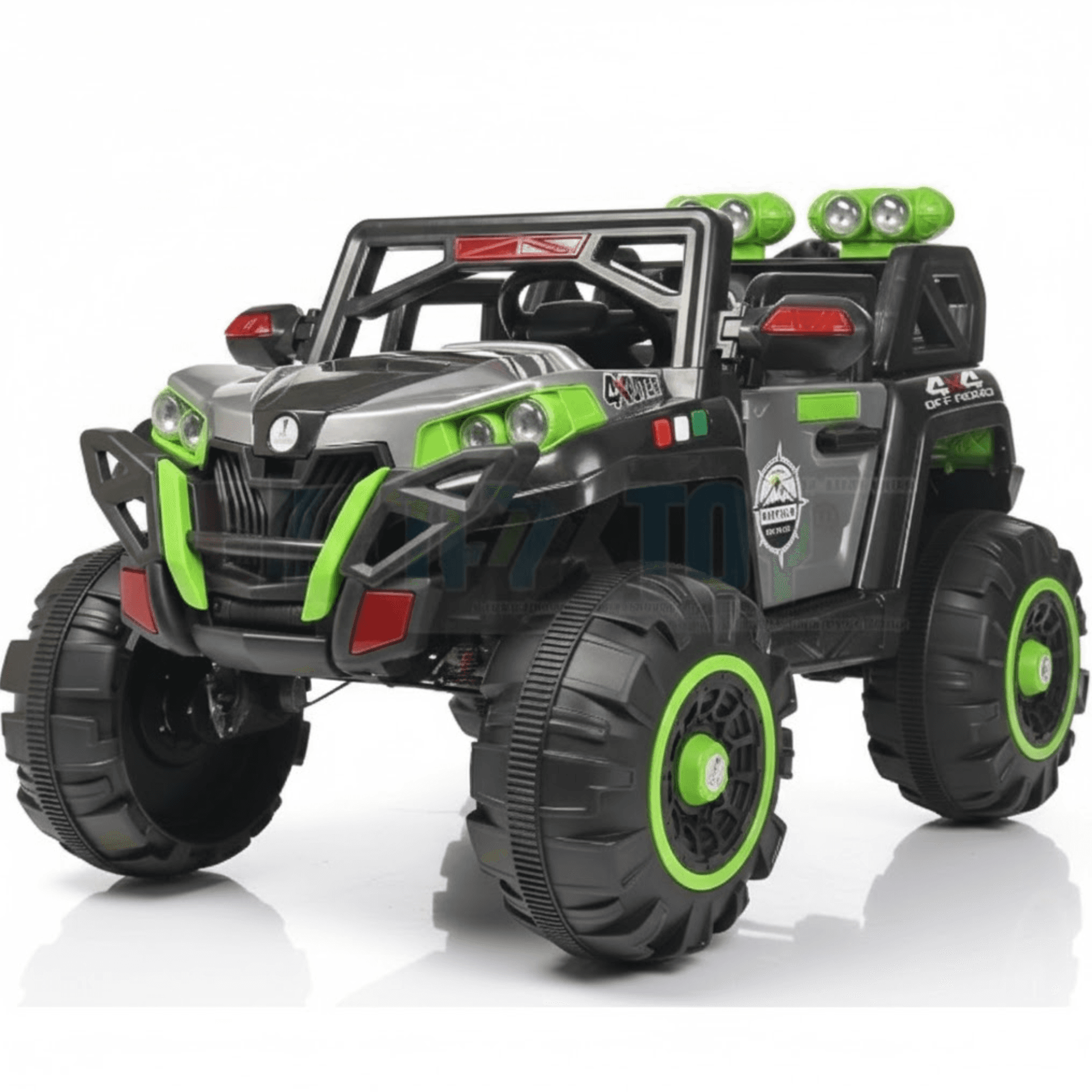 Gurtoy® 2188 Electric Ride-On Jeep for Kids 12V Battery, Remote & Music