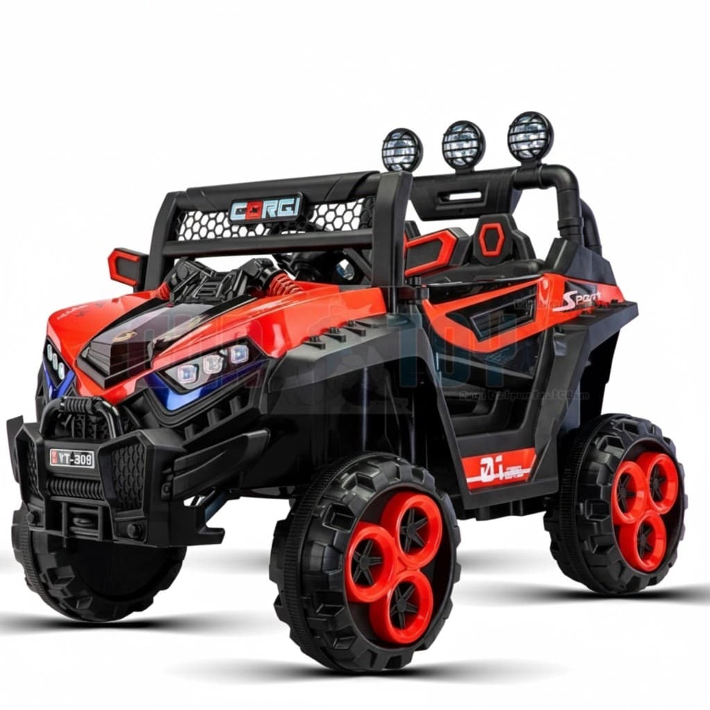 GURTOY Luxury Electric Ride-On Jeep for Kids Safe, Stylish & Fun