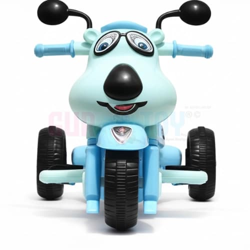 GURTOY® Puppy Pal Electric Ride-On Motorcycle for Kids - Lights, Music & Safe Fun!