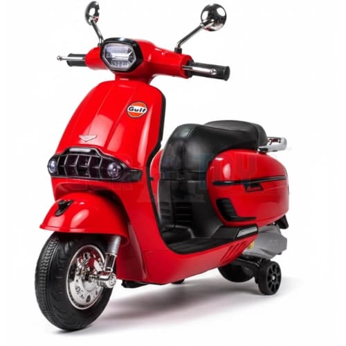 GURTOY® Generic Red Vespa Ride’s On – T08 | Kids Electric Scooter