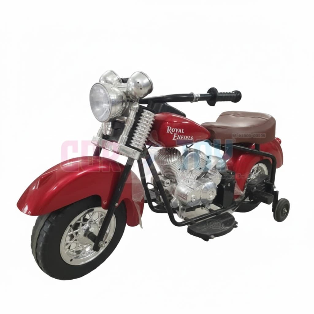GURTOY® Royal Enfield Ride-On Bike for Kids Classic Battery-Operated Toy Motorcycle