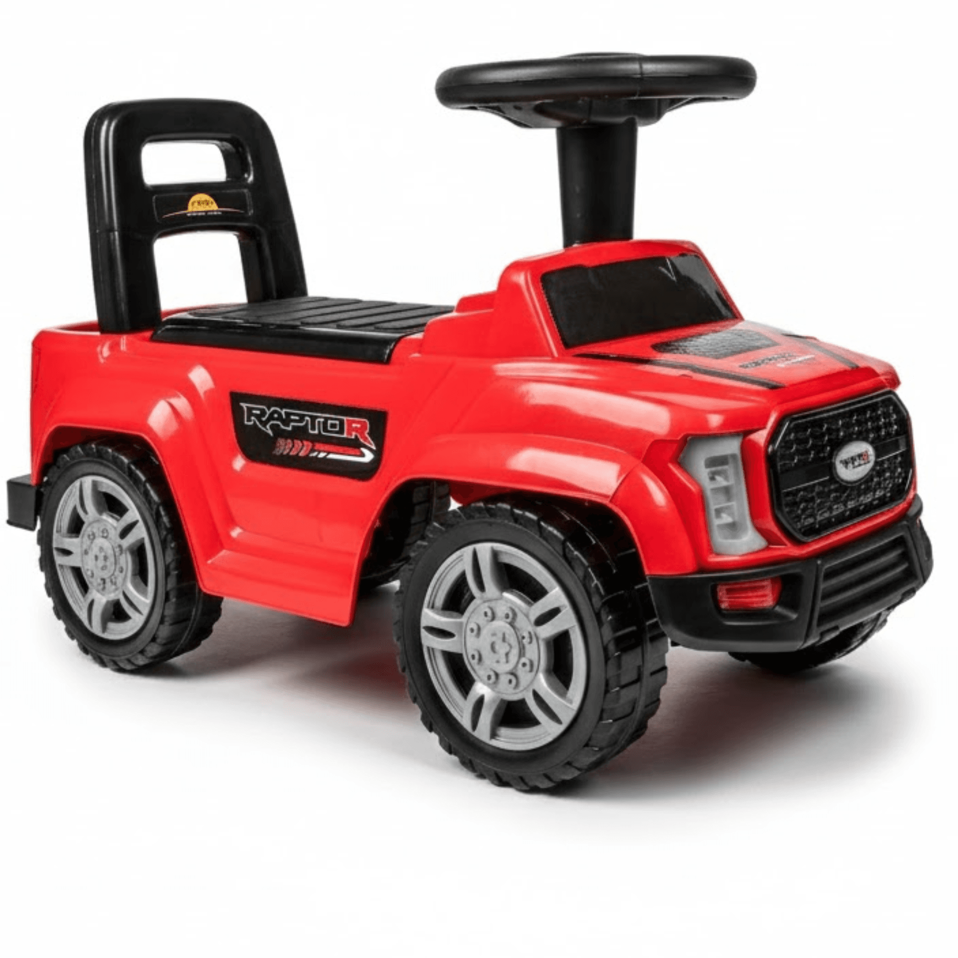 GURTOY® Kids Ride On Car – Foot-to-Floor Push Car for Toddlers, Sit & Ride Toy Truck with Steering Wheel, Durable Plastic Body, Anti-Skid Wheels, Indoor & Outdoor