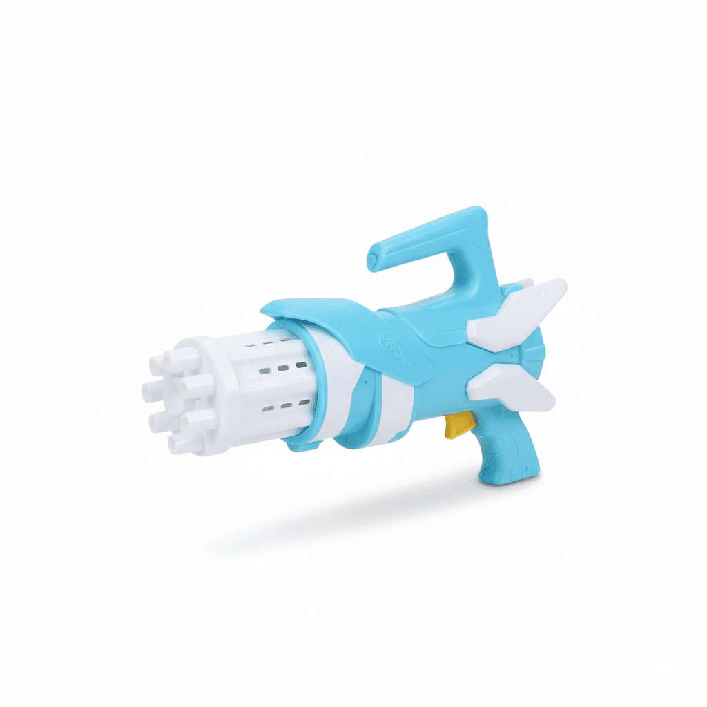 GURTOY® Chanak Chhota Bheem Gatling Bubble Machine Gun | Endless Fun Kids Toy Age 5+