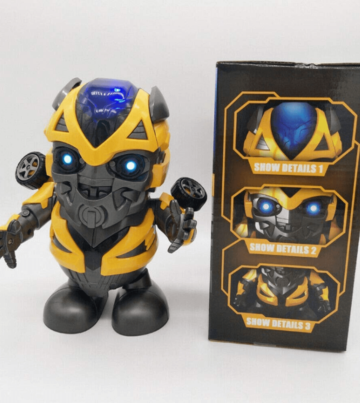 GURTOY® Musical Dancing Bumblebee Toy with Flashing Lights