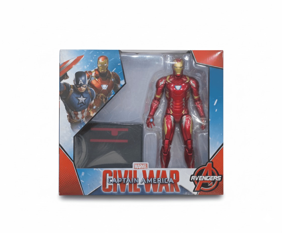 GURTOY® Marvel Iron Man Mark 46 Action Figure | Captain America Civil War Collectible Kids Toy