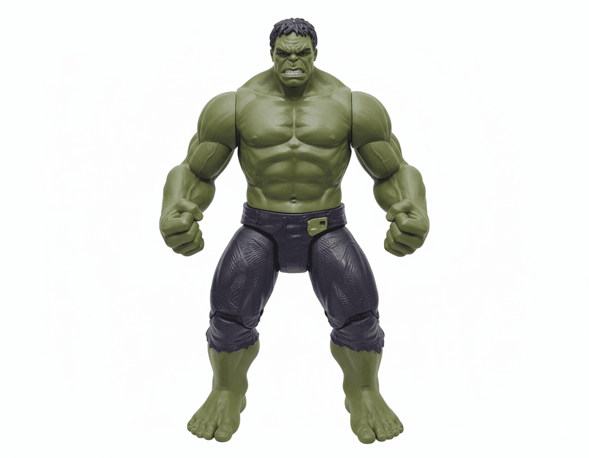 GURTOY® Unleash the Hero: Marvel Avengers Hulk Action Figure – Poseable & Durable Kids Toy