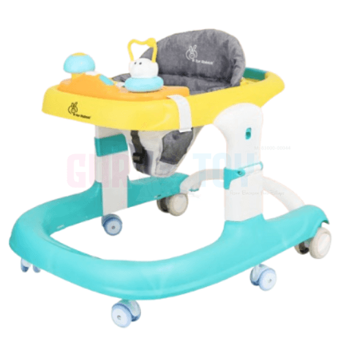 GurToy R for Rabbit Little Feet Sportz Baby Walker | Modern Adjustable & Safe