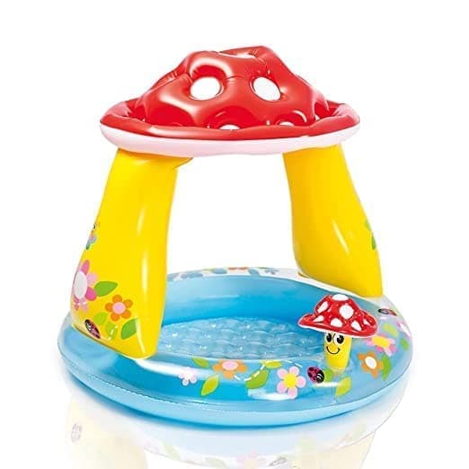 GURTOY® Sun-Safe Mushroom Inflatable Pool - Magical Summer Fun for Kids