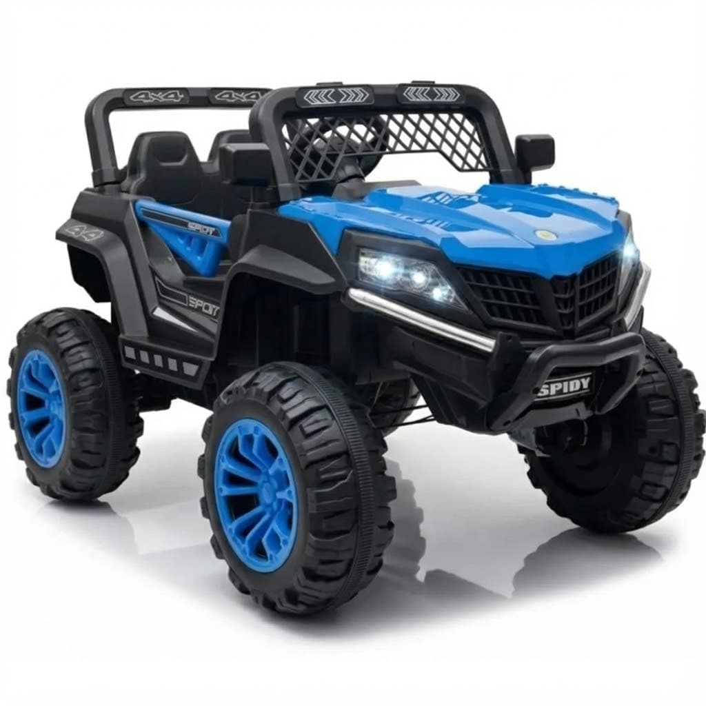 GURTOY® Spidy Sport 12V Electric Jeep - Ultimate 2-Seater Ride-On Fun