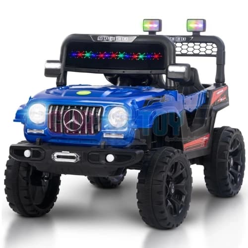 GURTOY® G63 Electric Ride-On Jeep for Kids – 2 Seater Children’s Electric Toy Car