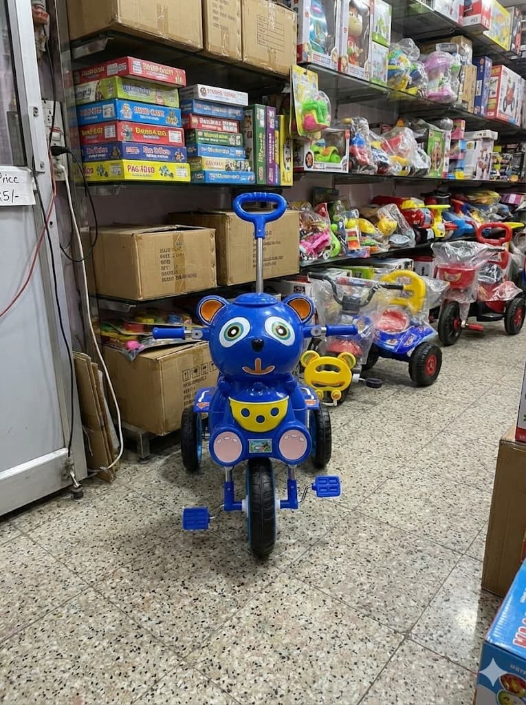 GURTOY® Panda Fun Toddler Tricycle - Safe 3-Wheel Ride-On for Kids