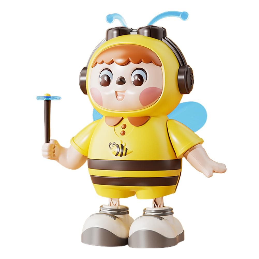 GURTOY®Miracland Bee Musical Toy, Lovely Dancing Bee Toy Baby Crawling Toy Honey Bee Music Toy