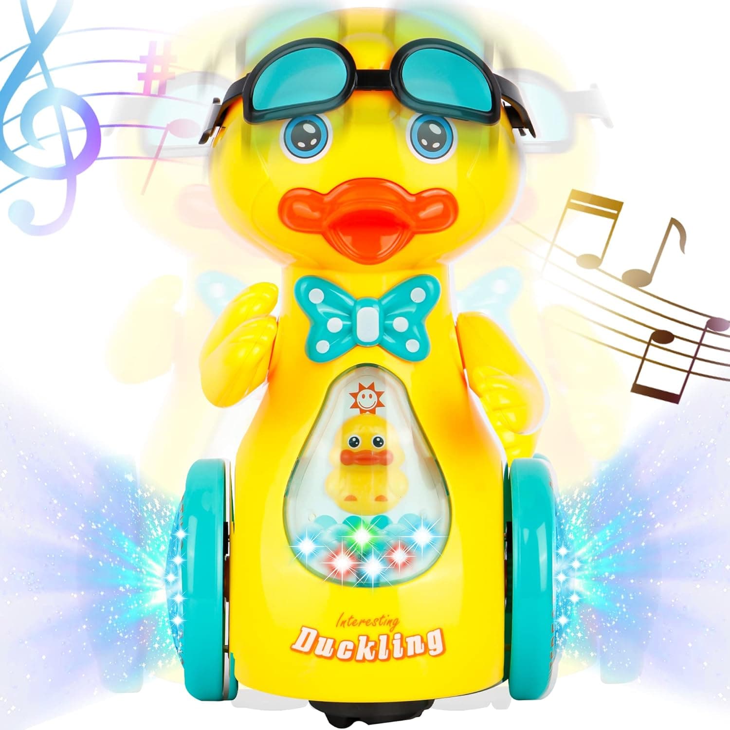 GURTOY®Musical Duckling Toy for Kids Walking Flapping Dancing Fun Duck Baby Toys