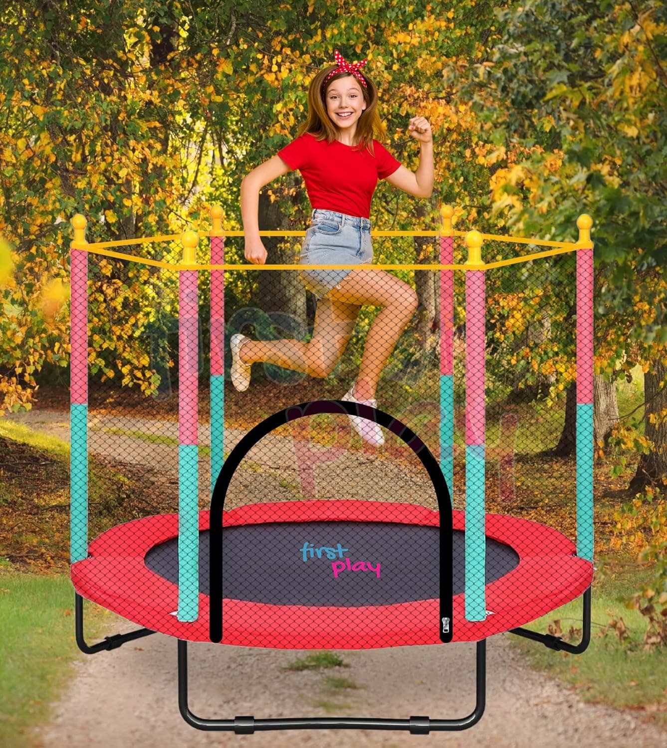 Trampoline for Kids Indoor & Outdoor with Net