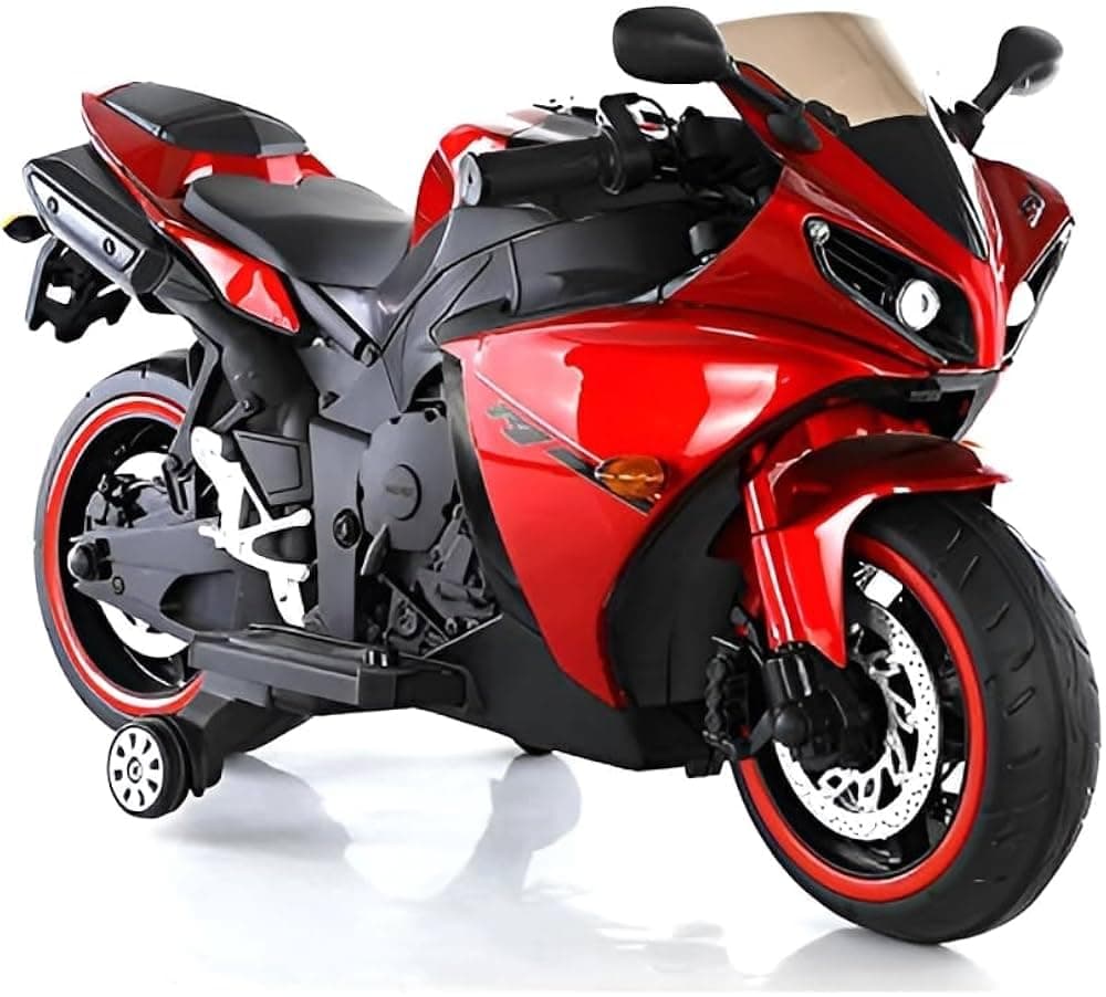 GURTOY® Kids Electric Sports Bike Ride-On | Battery Operated Bike for Kids