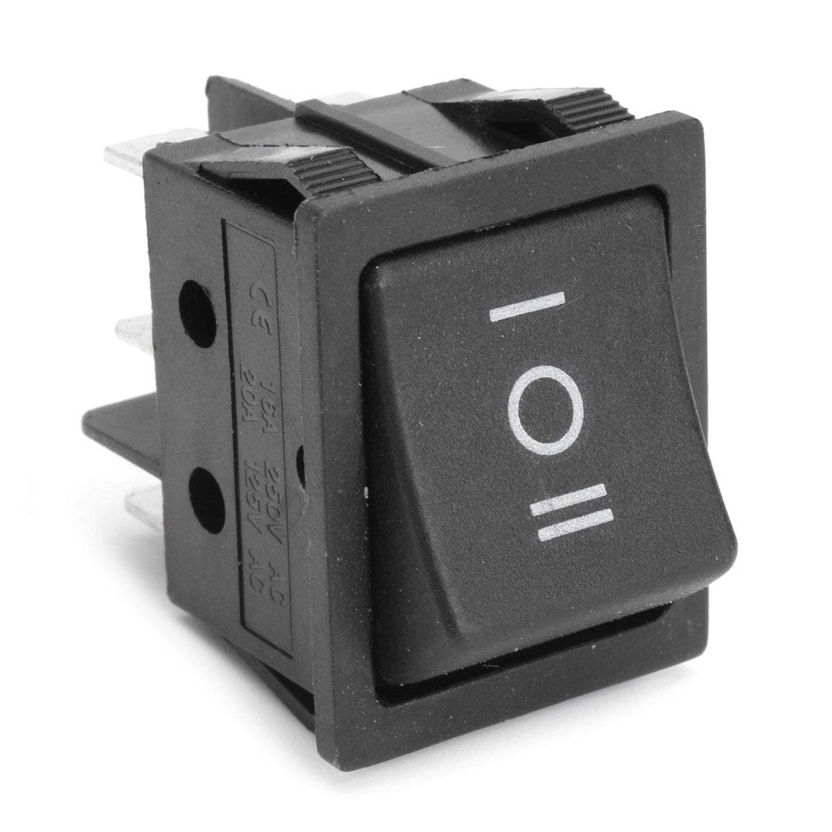 GURTOY®Plastic Battery Switch (Black) | ON/OFF Rocker Switch