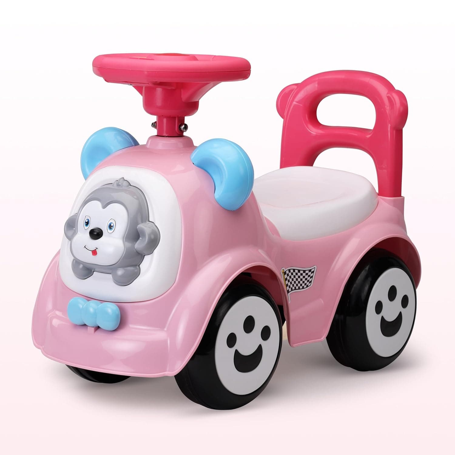 GURTOY® Baby Ride-On Car for Kids Stylish Push Ride Toy with Music & Lights