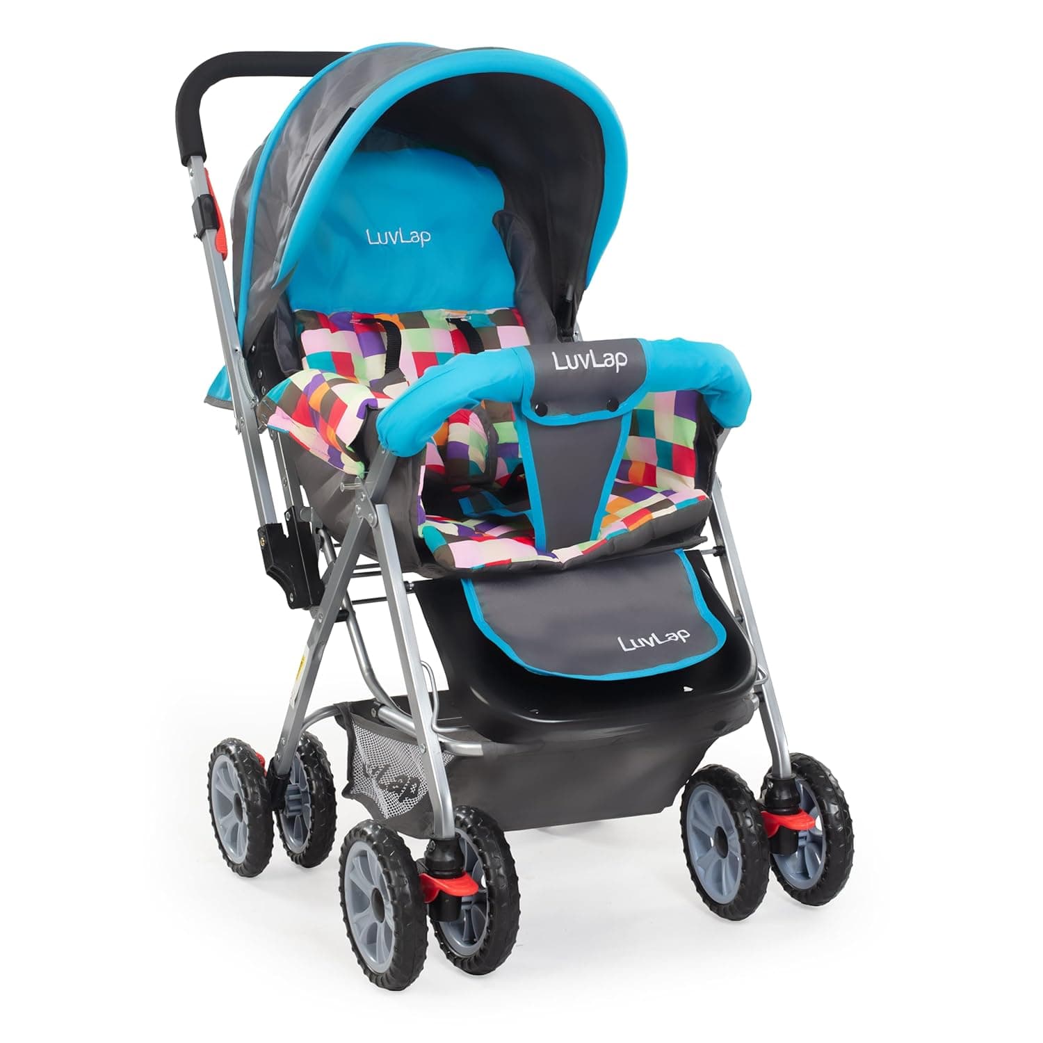 GURTOY® Lightweight Baby Stroller with Canopy & Storage
