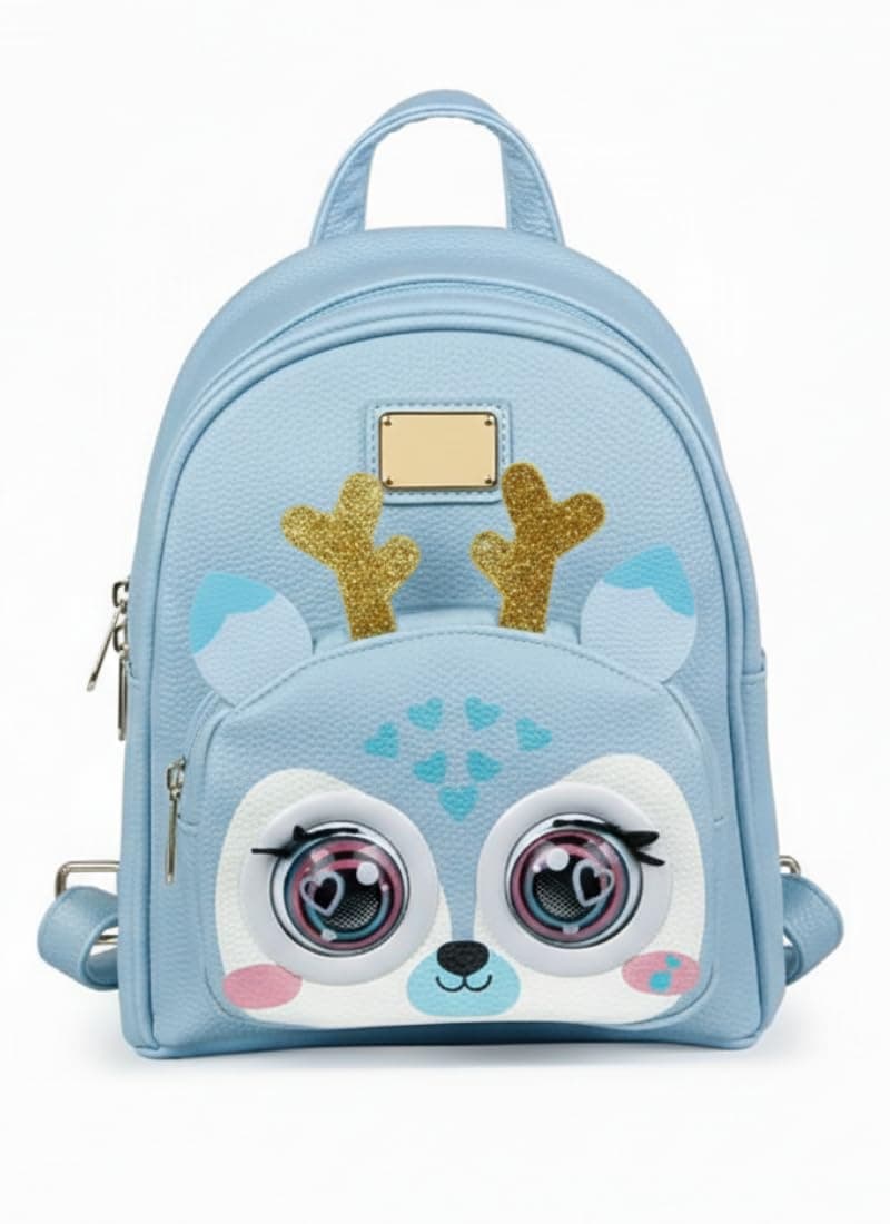 GURTOY® Cute Deer Kids Backpack for Girls | Cartoon Mini School Bag for Toddlers