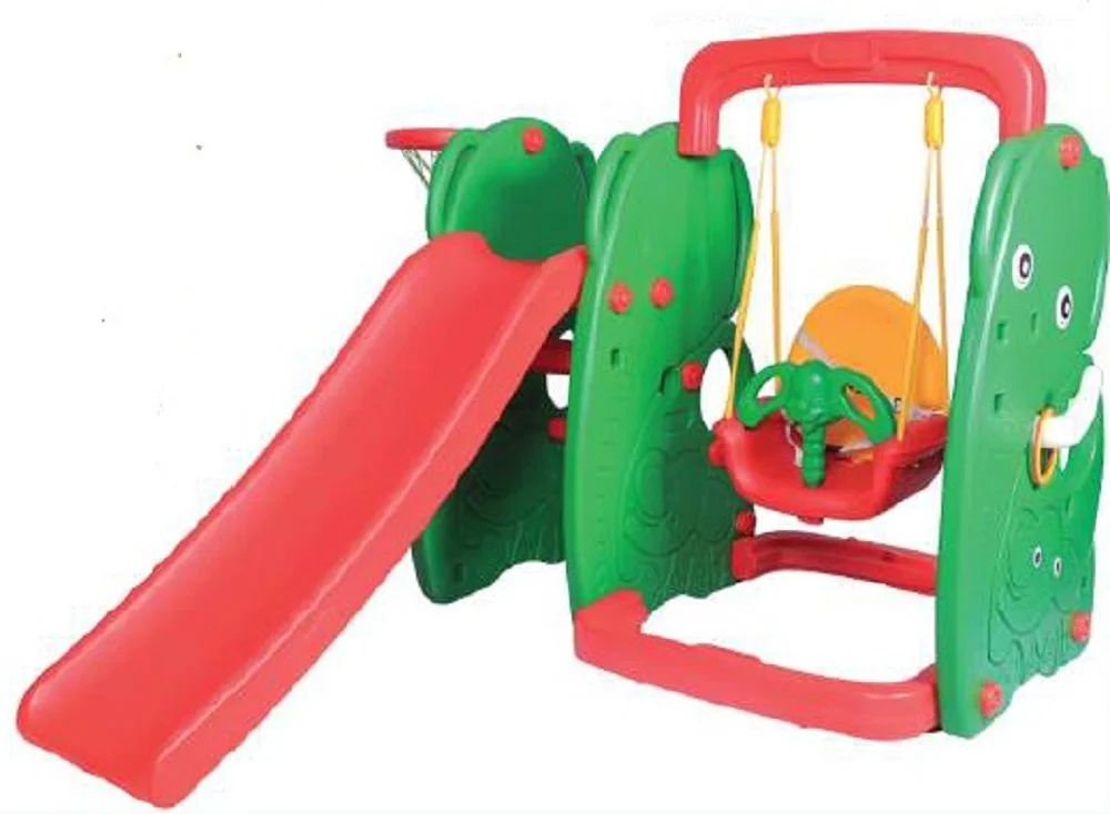 GURTOY® Jumbo Elephant Slide Swing Combo for Kids