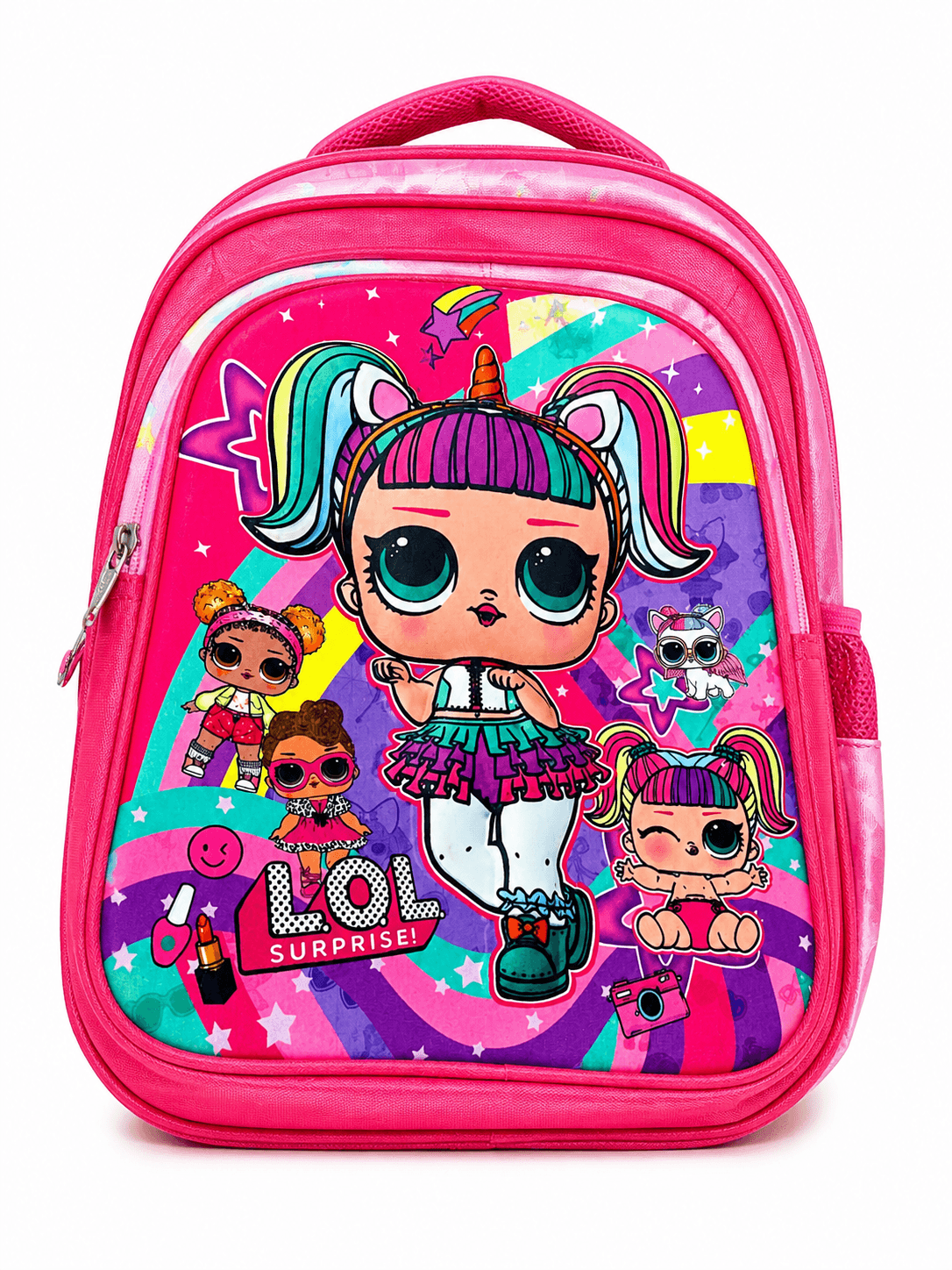 GURTOY® LOL Doll Printed Kids Backpack | Cute School Bag for Girls