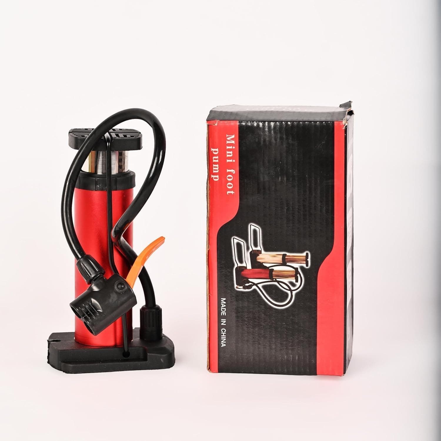 GURTOY® Mini Foot Air Pump for Kids Cycles, Footballs & Ride-On Toys