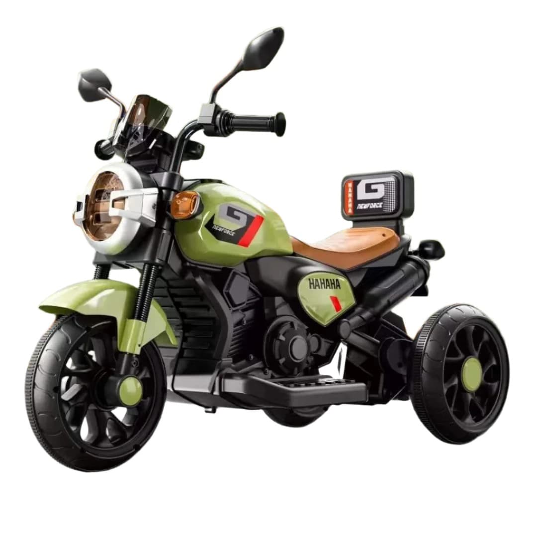 GURTOY® Kids Battery Operated Ride-On Bike with Remote Control, Music & LED Lights for Boys and Girls (2-5 Years)