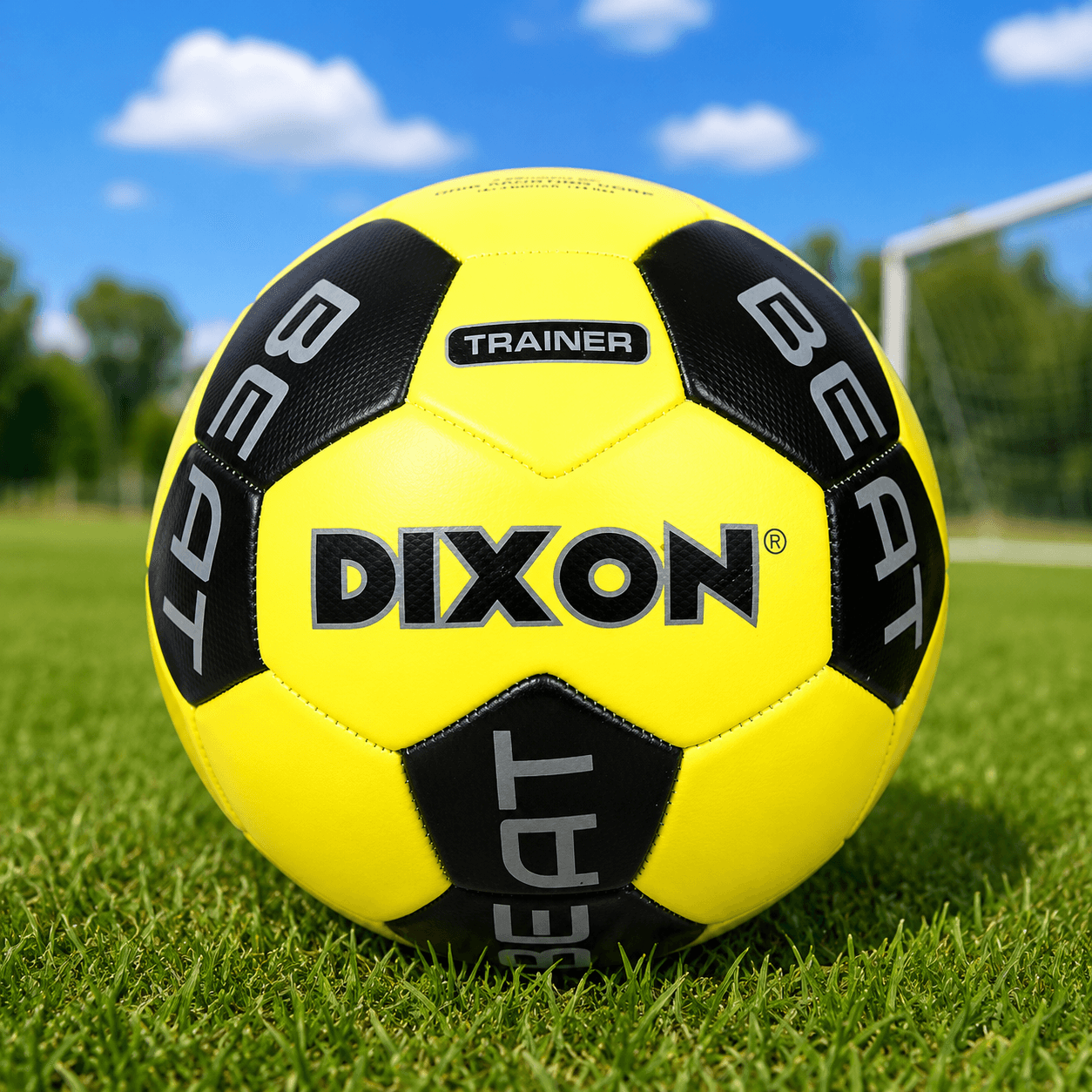 GURTOY® Dixon Trainer Football Size 5 | Durable Training Football for Kids & Beginners