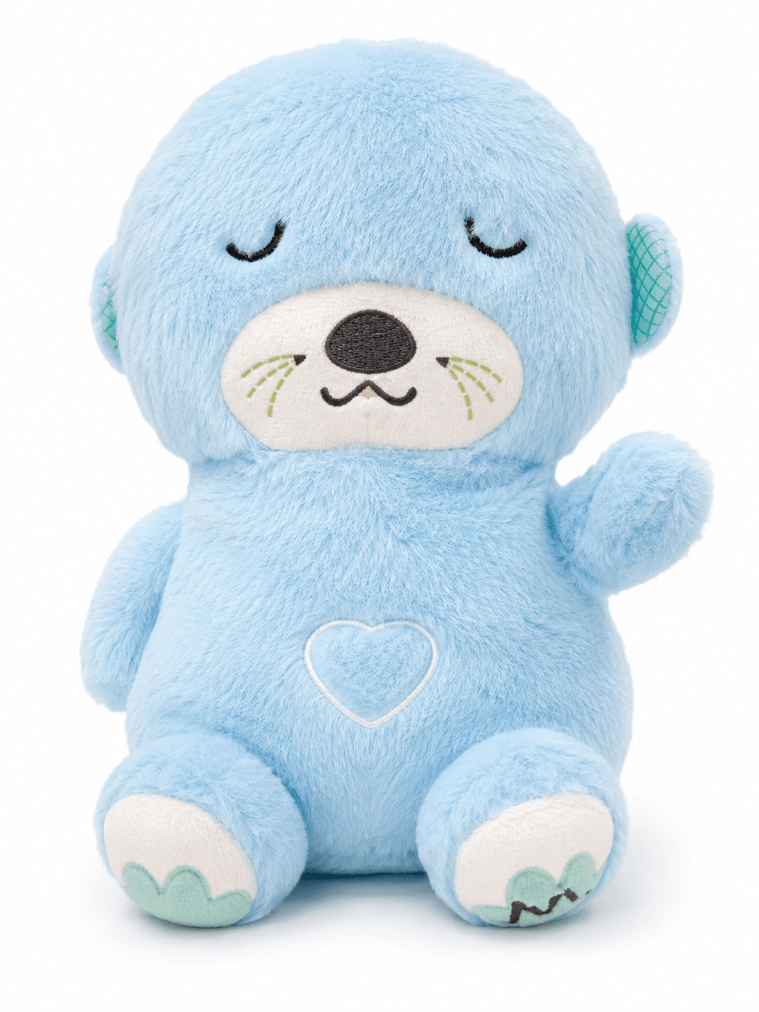 GURTOY® Cute Blue Sleeping Bear Soft Toy for Kids – Premium Plush Teddy Bear