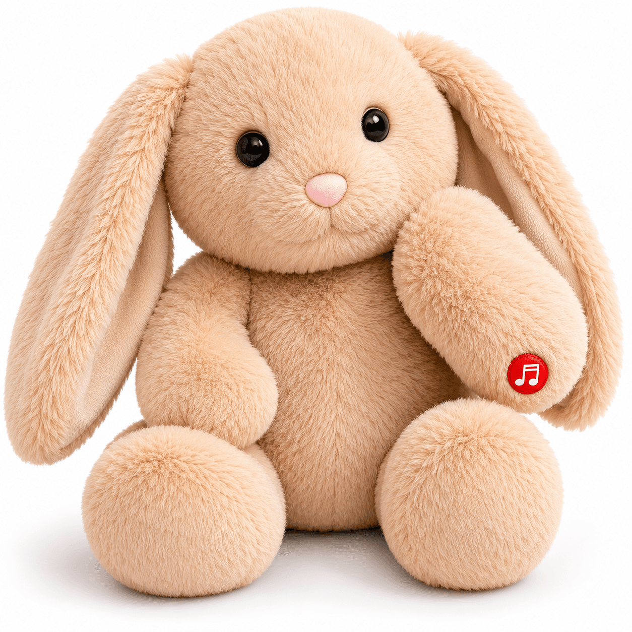 GURTOY® Musical Bunny Soft Toy for Kids – Plush Rabbit Teddy with Sound
