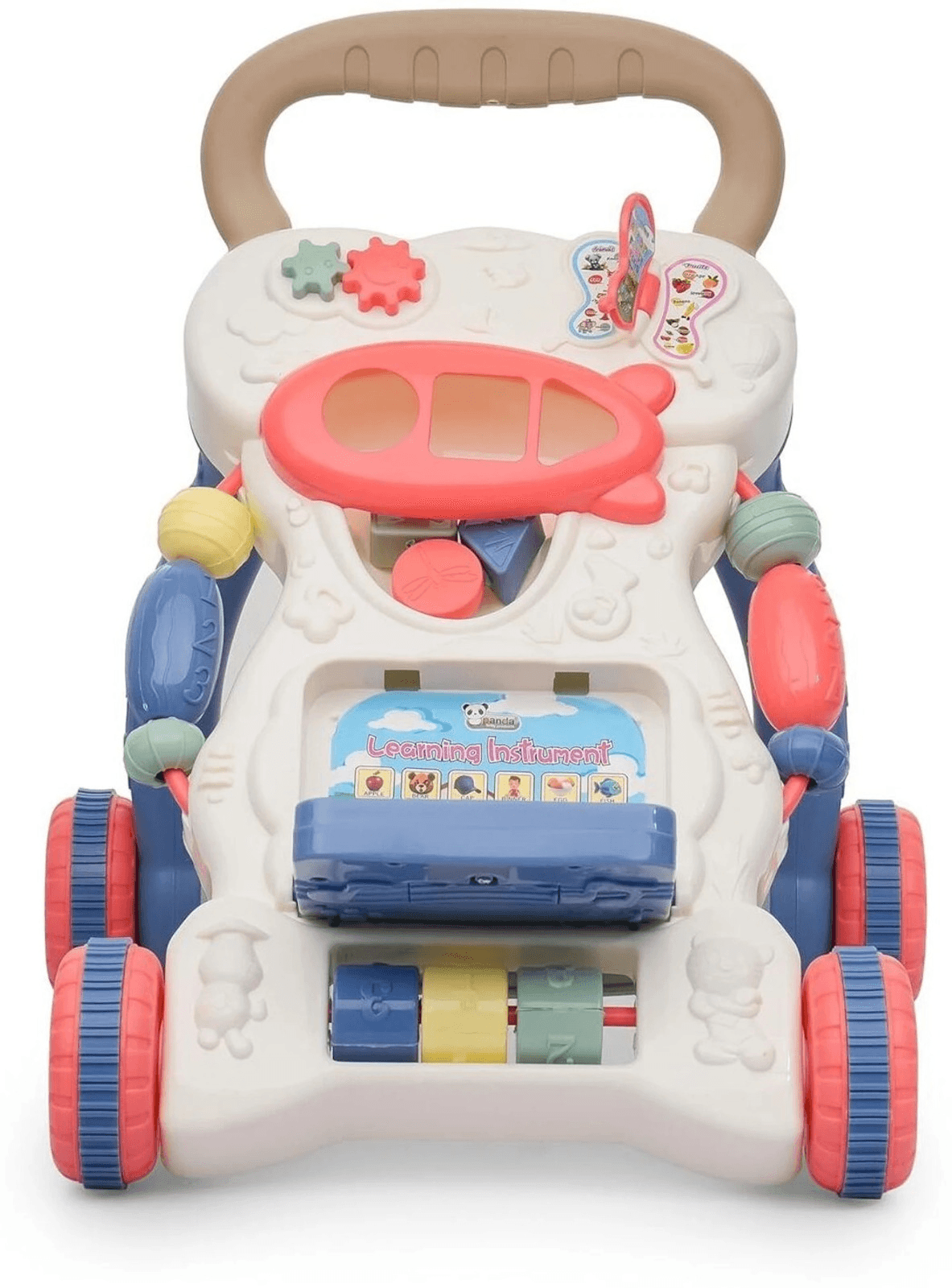 GURTOY® 2-in-1 Musical Baby Walker & Activity Learning Center for Kids (1-5 Years)