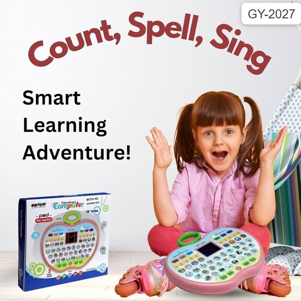 GURTOY® Kids Educational Learning Computer Pad