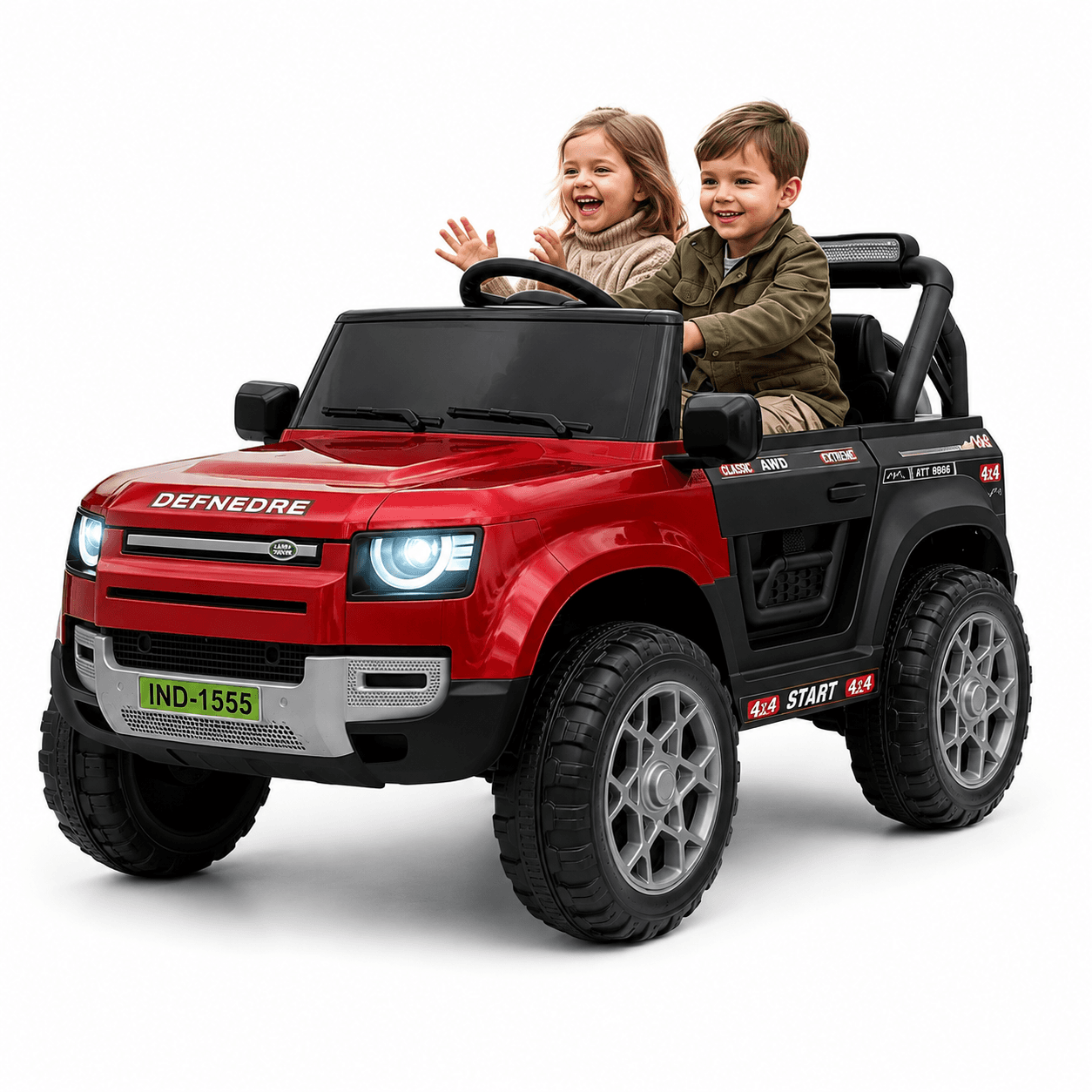 GURTOY® Electric Ride On Jeep for Kids
