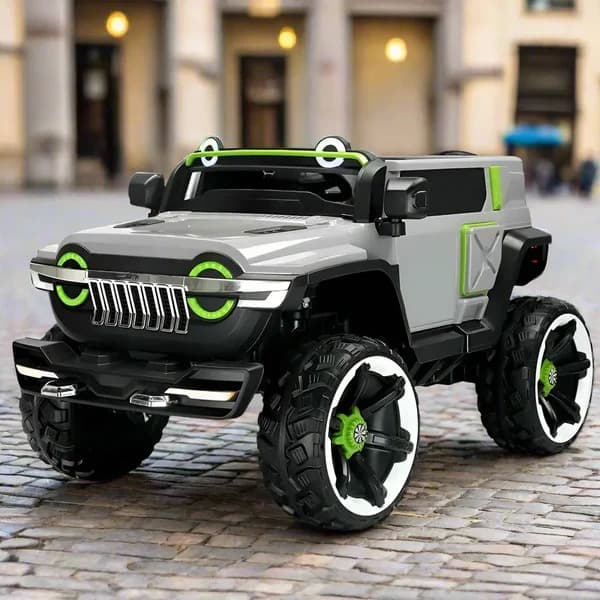 GURTOY 4x4 Electric Ride-On Jeep for Kids with Remote Control