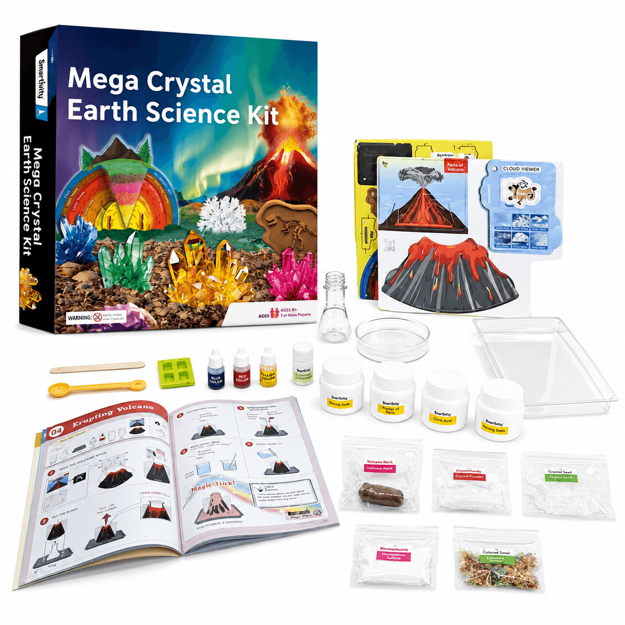 GURTOY® Mega Crystal Earth Science Kit for Kids