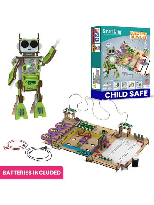 GURTOY® Electro Play Lab STEM Robotics & Electronics Science Kit for Kids